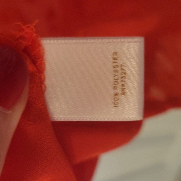 Lauren Conrad semi-sheer long sleeve top - Picture 5 of 6